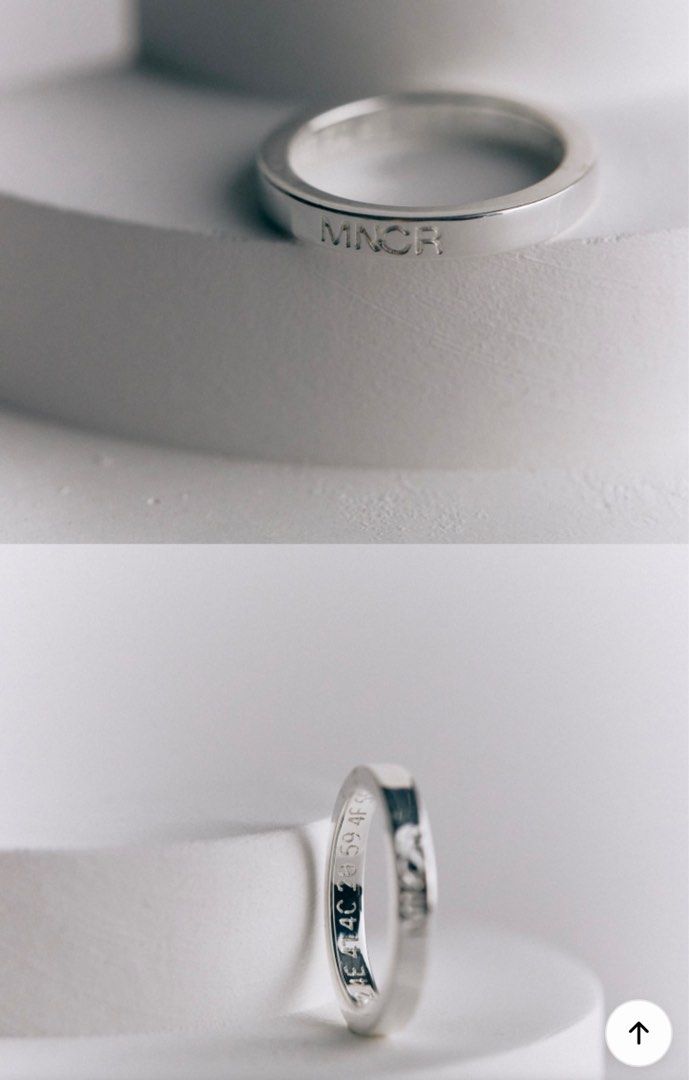 MONOCHROME　RING BTS POP-UP : MONOCHROME OFFICIAL MERCH LIST RING ( SV_M) (US 7