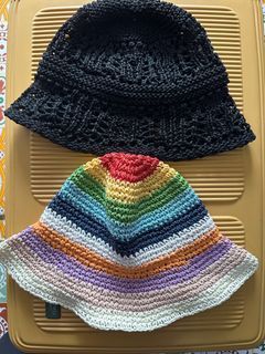 Bucket Hat  Sold as pack (Crochet/Knitted)