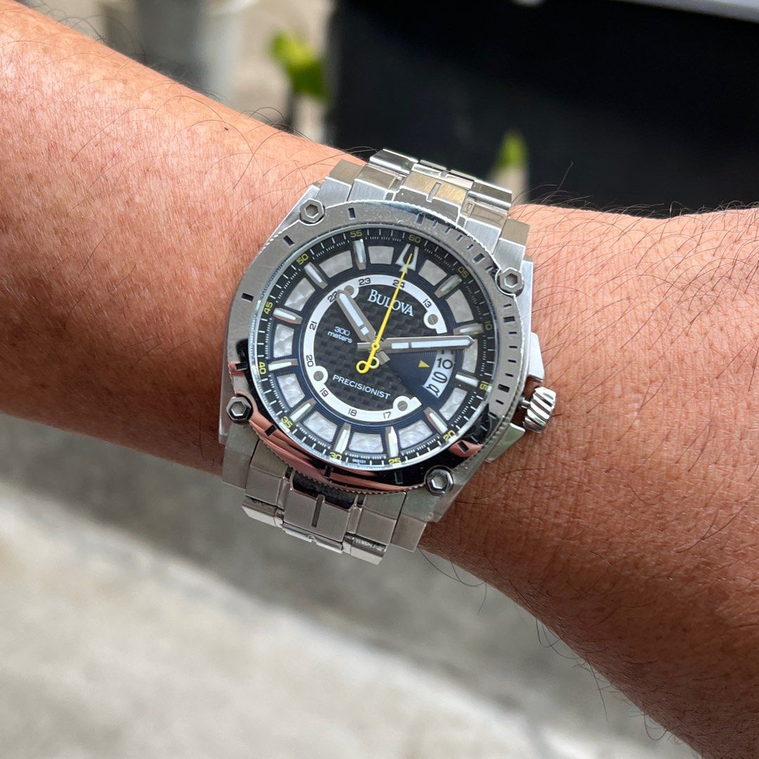 BULOVA Precisionist 96B131 Quartz Men s Fashion Watches Accessories Watches on Carousell
