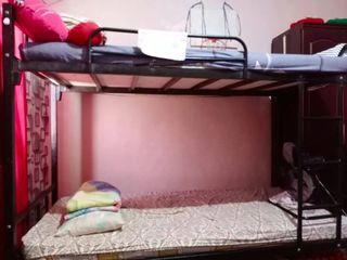 ✅Bunk bed both single steel frame. Bought in SM homes. Matibay at maasahan (Black) tubular type.
FREE foam.