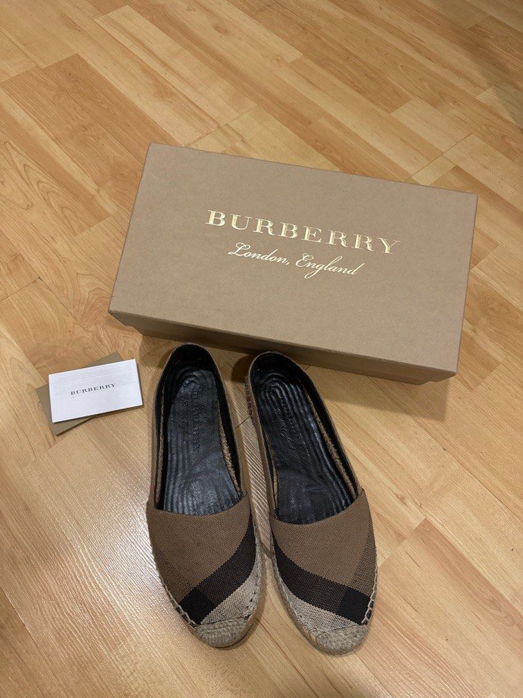 Burberry espadrilles hotsell