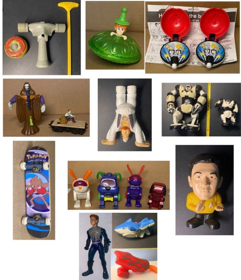 Burger King McDonald's Sharkboy Lavagirl Anastasia Pokemon Star