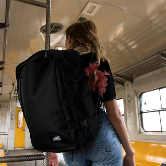 CabinZero Classic Plus Backpack 42L Hand Carry Luggage Travel Bag Men s Fashion Bags Backpacks on Carousell