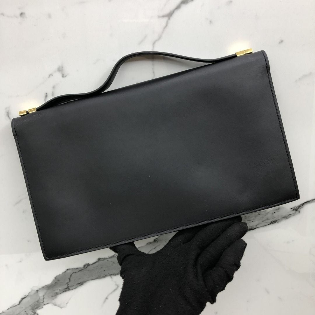 Celine black clutch new arrivals