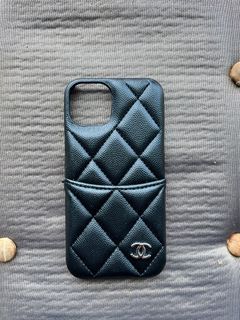 Chanel iphone 13 case with cardholder