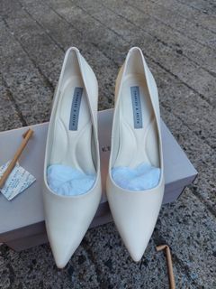 Charles & Keith - White Pumps Size 37