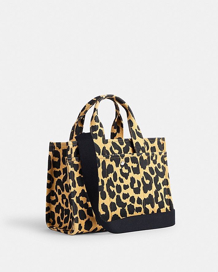 Leopard tote coach Clearance
