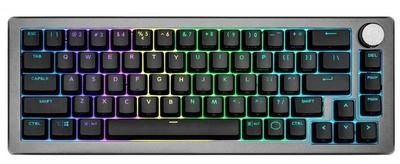 COOLER MASTER CK721 65% HYBRID WIRELESS MECHANICAL KEYBOARD SPACE GRAY (BLUE CLICKY SWITCH)