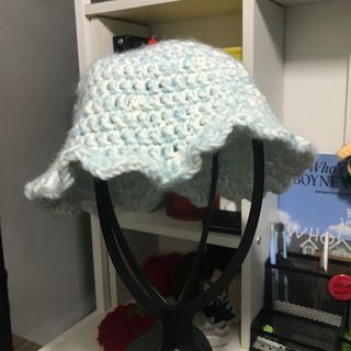 Crochet Summer Hat (tags: dress skirt shirt top Y2K anik anik)