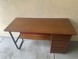 DESK WITH CABINETS