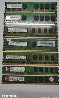 Desktop Ram Memory Assorted at P50 Per Piece