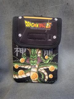Dragon Ball Black Multi-Purpose Pouch w/ Carabiner Clip