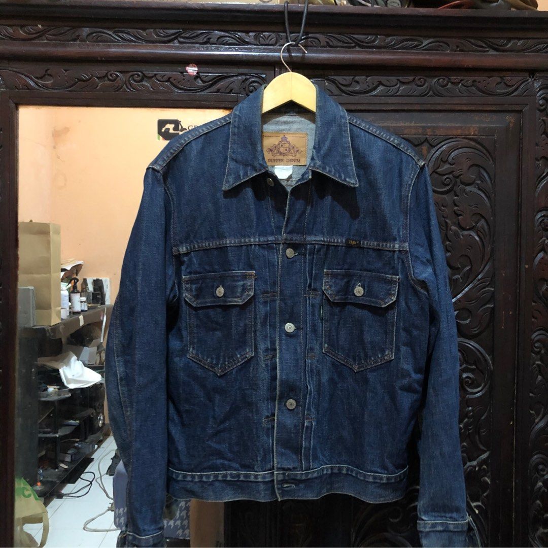 The DUFFER of ST.GEORGE DENIM COVERALL JK：【メイドインジャパン】岡山デニム カバーオールジャケット  メンズファッション