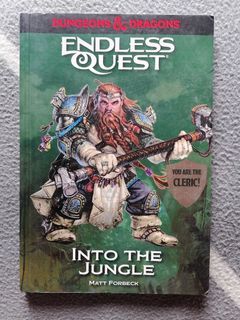DUNGEONS & DRAGONS ENDLESS QUEST: INTO THE JUNGLE by Matt Forbeck