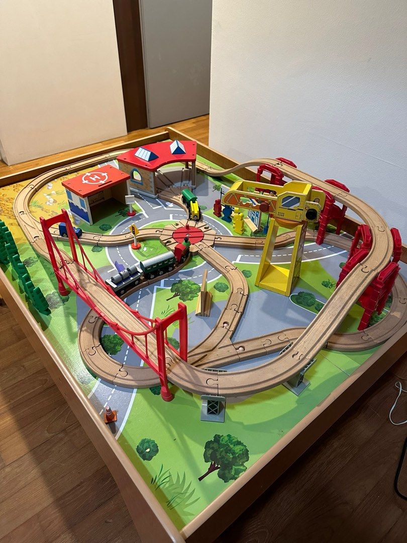 ELC Train Set Table Hobbies Toys Toys Games on Carousell