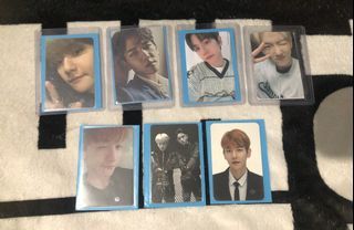 EXO OFFICIAL PHOTOCARDS