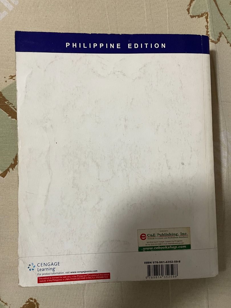 Financial Management Fundamentals 12th Edition (Category: Textbooks) located in Quezon City. Submitted by dealsmaster (Listing ID 1302784682, Image 2). Description: Used for 1 sem, good condition.