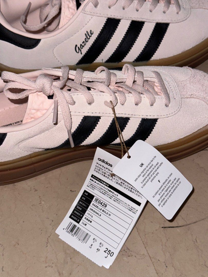Gazelle Bold W from Atmos Shibuya Japan, Women's Fashion, Footwear,  Sneakers on Carousell