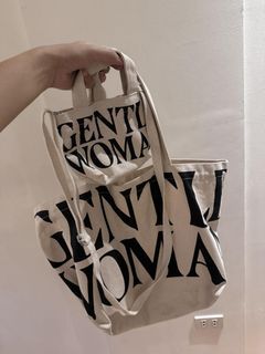 BUNDLE! Gentlewoman Micro Tote Bag and Canvas Tote