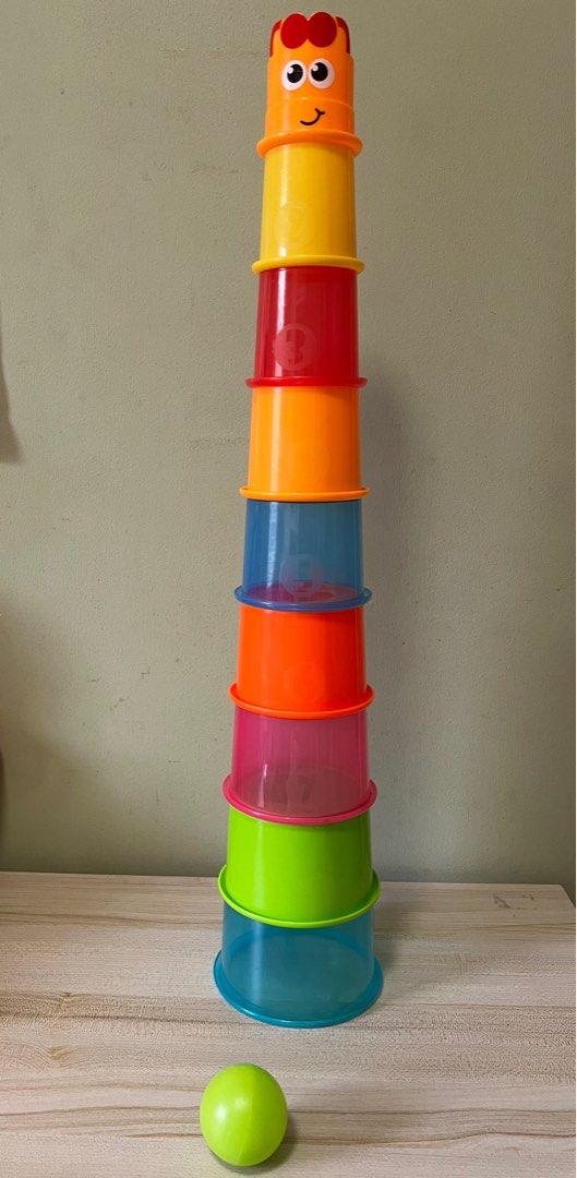 Giraffe Stack and Drop Toy (Category: Infant Playtime) located in Mandaluyong City. Submitted by lynndco (Listing ID 1302730480, Image 3). Description: Giraffe Stack and Drop Toy Good for 12 months to 3 yrs old Condition: used but in good conditon Price: 200 Buyer shall arrange pick up in Mandaluyong City.
