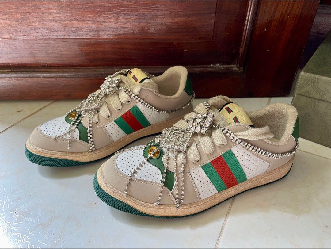 Gucci Sneakers JAPAN Crystal s HARD TO FIND