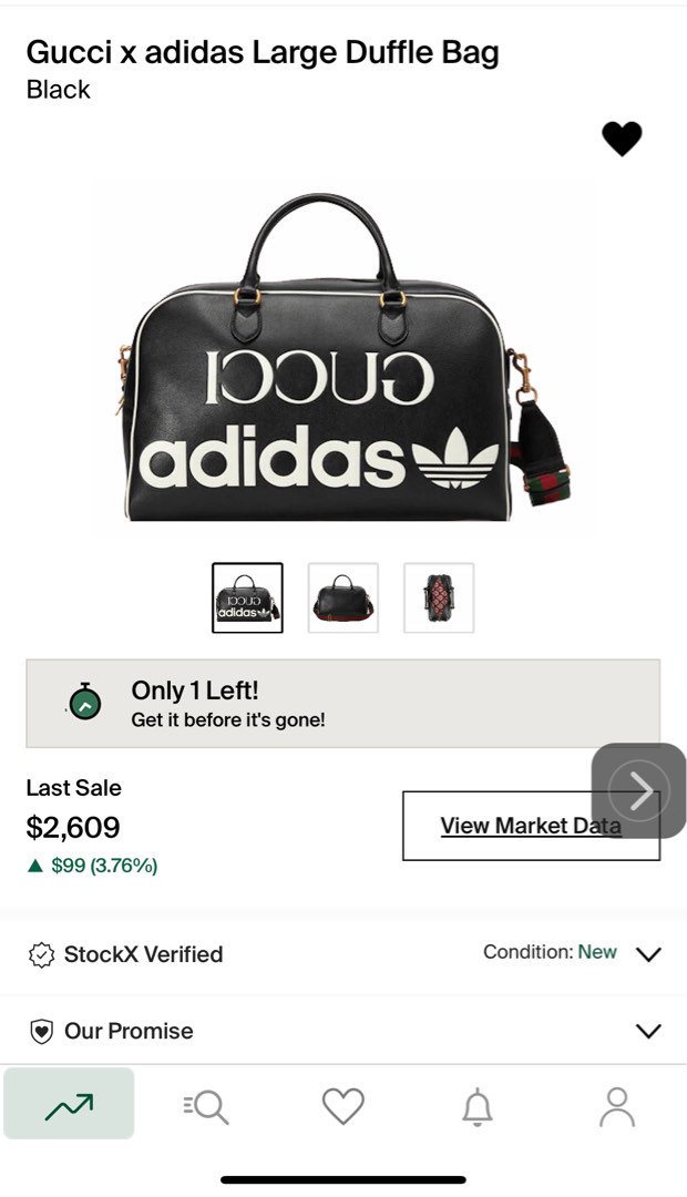 Gucci ghost duffle outlet