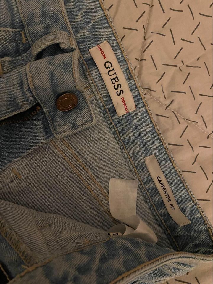 Guess carpenter jeans, Women's Fashion, Bottoms, Jeans on Carousell