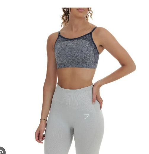 Gymshark Flex Strappy sports bra Women s Fashion Activewear on Carousell