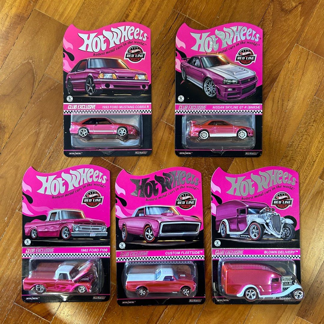Hot Wheels RLC Pink Party Selections, Hobbies & Toys, Toys & Games