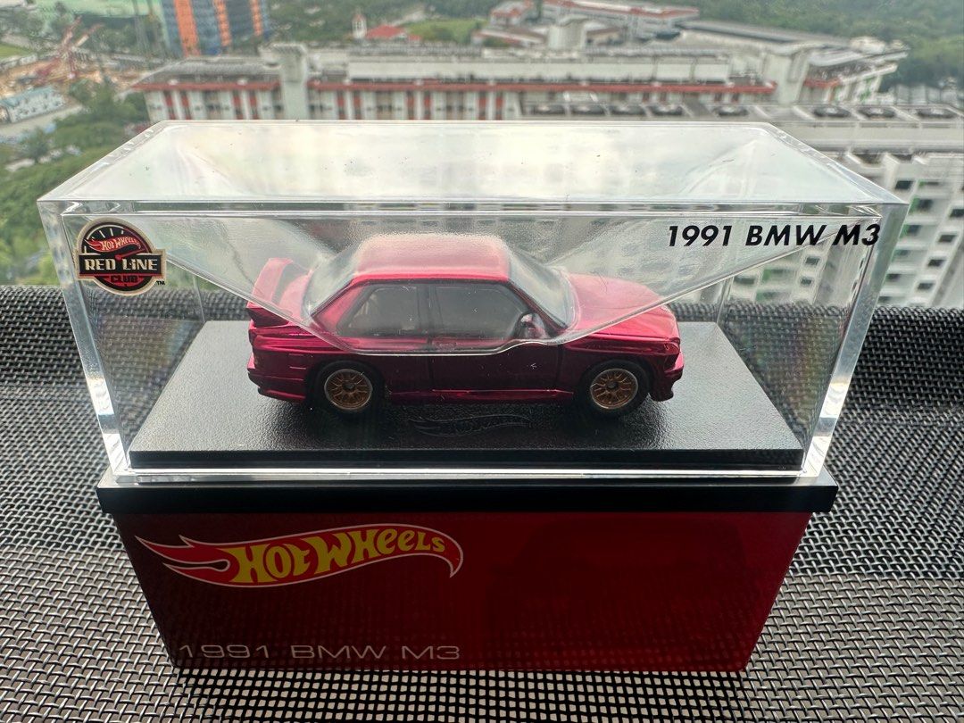 Hot Wheels RLC Exclusive 1991 BMW M3 Red