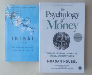 Ikigai and Psychology of Money Bundle Inspirational Books