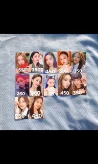 Itzy photocards