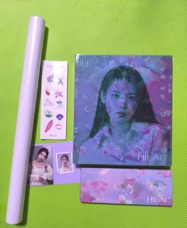 IU Lilac Album with POB