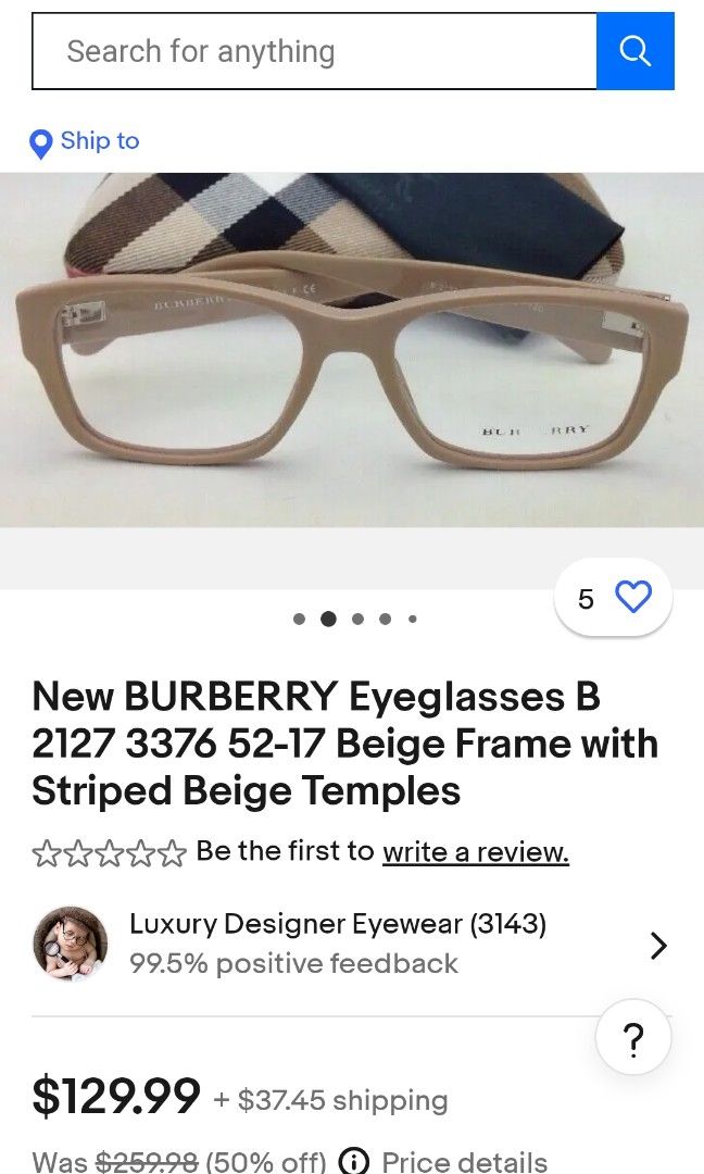 Burberry Glasses Burberry Be2262 Kacamata Burberry Glasses