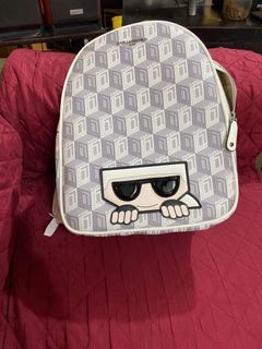 Karl Lagerfeld backpack White