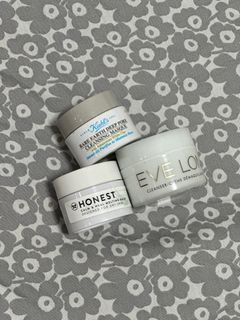 Kiehl’s, Honest & Eve Lom Mask, Balm and Cleanser