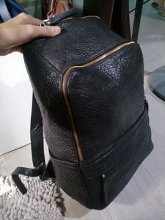 Leather Backpack-Superb Quality Leather Bag Material.