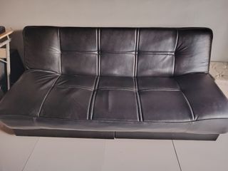 Leather Sofa bed