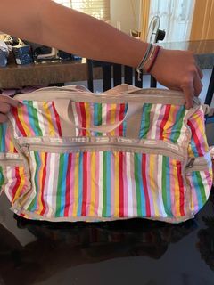 LeSportsac large multi colored travel bag
