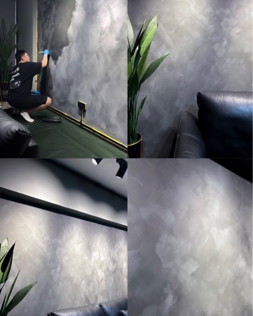 Affordable Textured Surface Renovation Services Reference: Limewash Painting Limewash Painting Service Cement Paint Textured