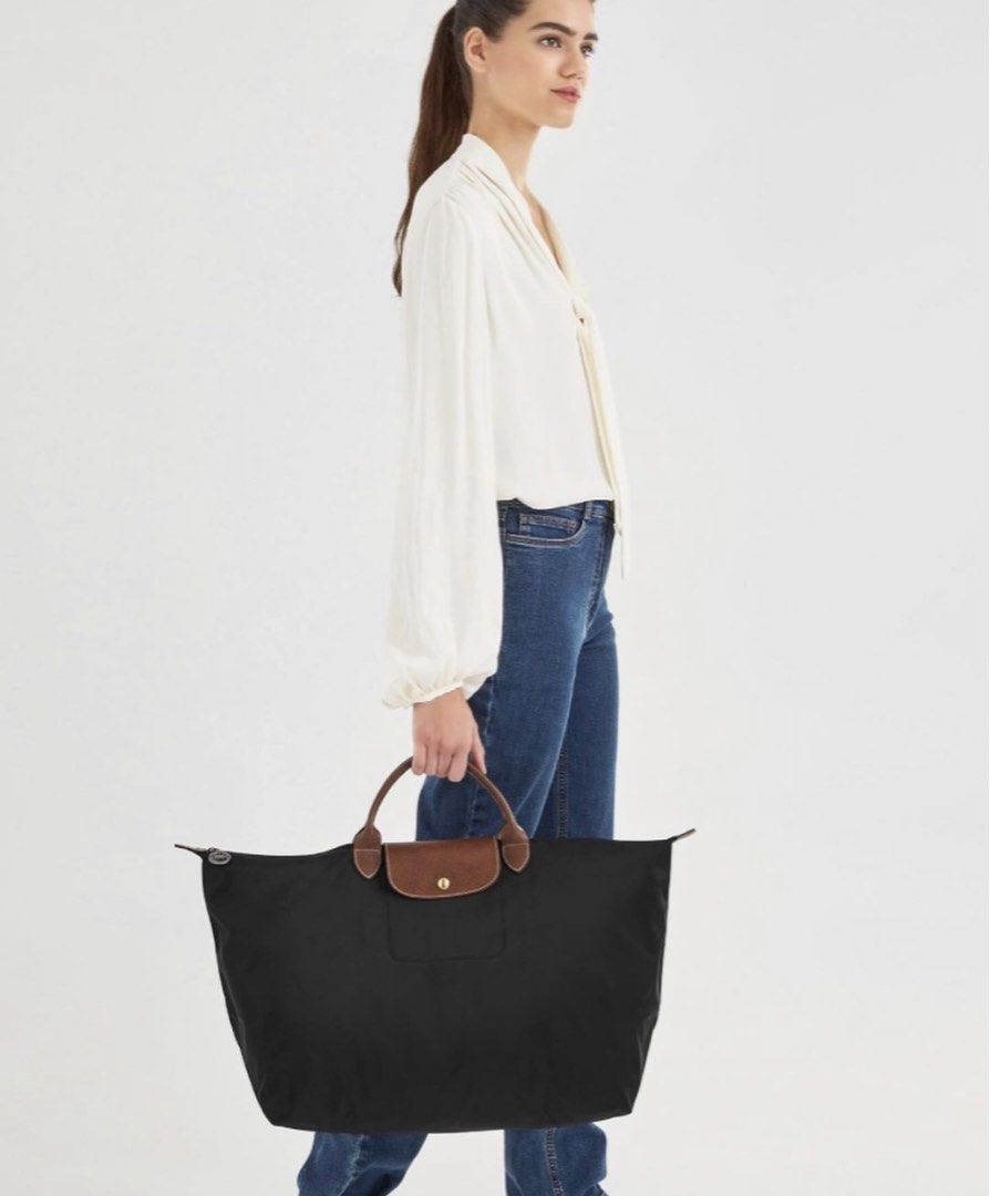 Longchamp Large Travel Bag Women s Fashion Bags Wallets Tote Bags on Carousell