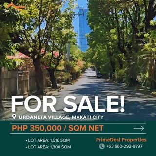 Lot for sale in Urdaneta Village, Makati City