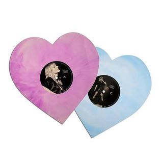 Lover Live From Paris (LLFP) Taylor Swift - Heart Shaped Vinyl