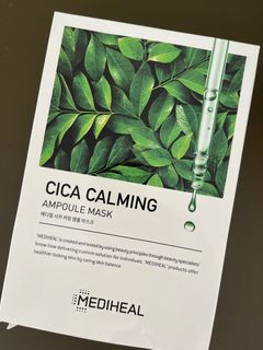 Mediheal Cica Calming Ampoule Mask積雪草舒緩導入面膜64203549385218110