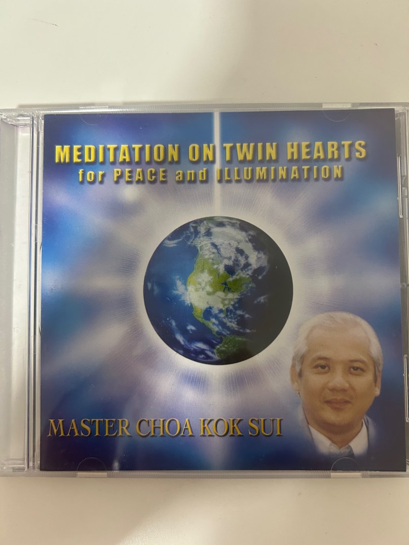 Meditation of twin hearts for peace and illumination audio DVD CD master choa  kok sui, Hobbies & Toys, Music & Media, CDs & DVDs on Carousell