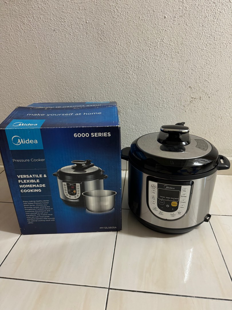 Midea 6000 Series Pressure Cooker, TV & Home Appliances, Kitchen ...