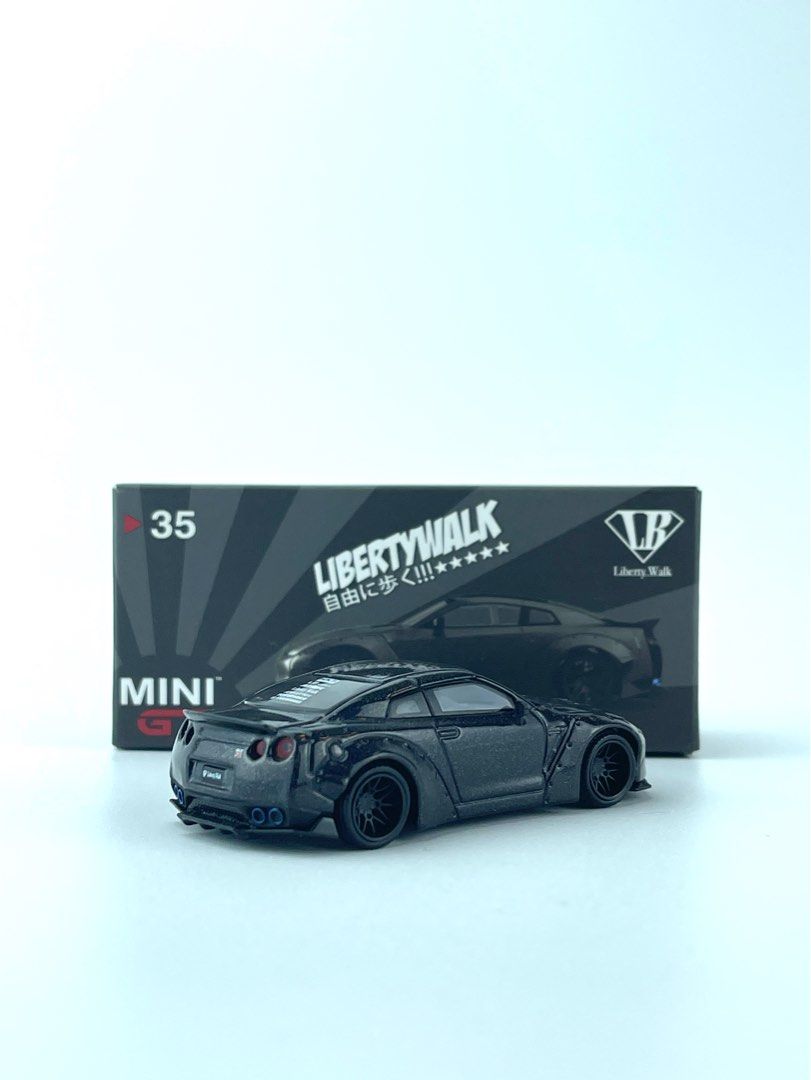 MINIGTLB ★ Works Nissan GT-R Magic Grey MINI GT 35 Nissan GT-R Magic Grey MINI GT China Exclusive