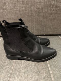 MNG Black Ankle Boots