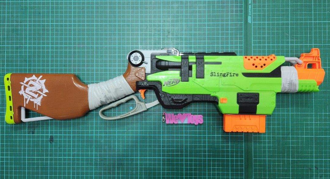 Nerf slingfire stock clearance