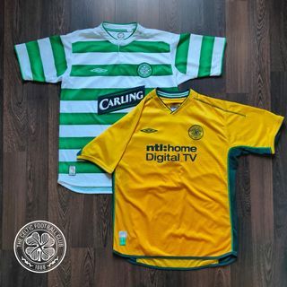 NEW DROP‼️THE CELTIC F.C FOOTBALL JERSEY COLLECTION | Away Home Kit '03 - '04